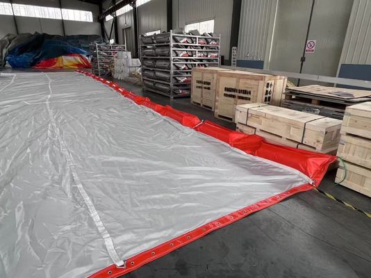 Kontrola erozji Zasłona błota 25% wydłużenie 60-130KN/m Wytrzymałość na rozciąganie PVC/materiał gumowy