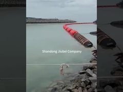 Długa żywotność z wykorzystaniem pływacza rury polietylenowej o odporności na uderzenia, pływalności koloru pomarańczowego > 150N