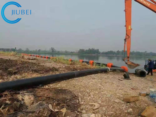 Pływające pogłębianie rurociągów Rura Hdpe do zaopatrzenia w wodę Rury do wydobywania piasku Odporne na uszkodzenia