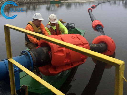 Dredge Hdpe Pływaki do rur Pływak z pianki polietylenowej Średniej gęstości Wstępnie izolowany 300 mm