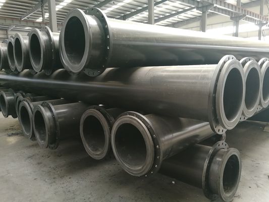 Pompa piasku Pogłębiarka Pogłębianie rurociągu ssącego Czarna średnica rury Uhmwpe Duża