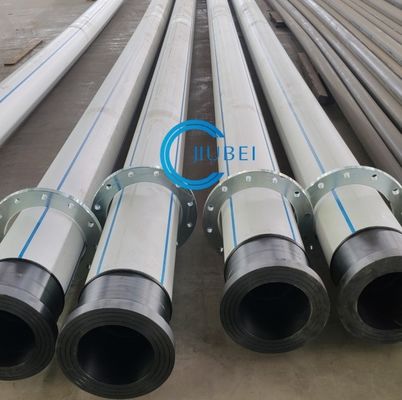 Biały Czarny Co Wydrukowane Rury Bagrowe HDPE PE100 Sposób produkcji Do produkcji