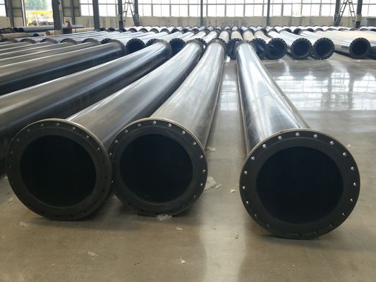 Odporny na zużycie czarny elastyczny rurek UHMWPE S dla systemów rur przemysłowych
