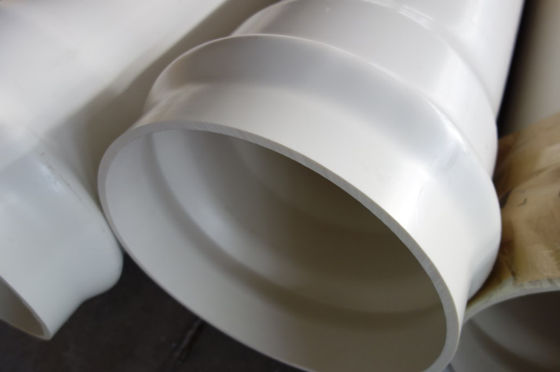 Lekkie, łatwe do zainstalowania rury wodociągowej PVC