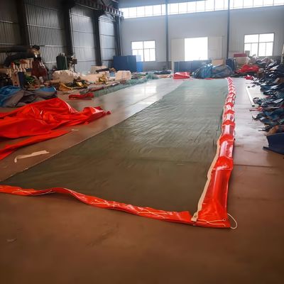 20 m Długość na jednostkę Silt Curtain Materiał gumowy 25% wydłużenie dla wydajności