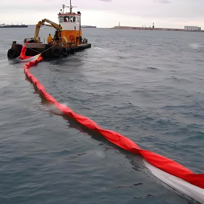 20 m Długość na jednostkę Silt Curtain Materiał gumowy 25% wydłużenie dla wydajności