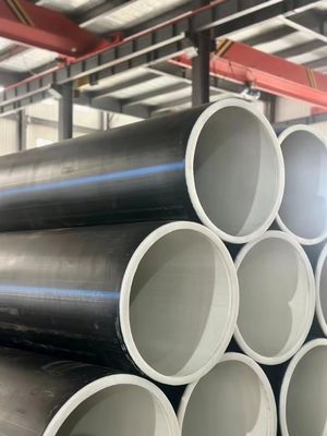 Rurociąg HDPE z włączonymi śrubami